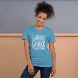 Ida B Wells Light Quote Short-Sleeve Unisex T-Shirt - Get Imani Designs