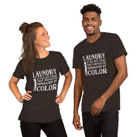 Separated by Color Quote Short-Sleeve Unisex T-Shirt - Get Imani Designs