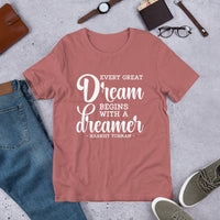 Harriet Tubman Dream Short-Sleeve Unisex T-Shirt - Get Imani Designs