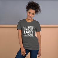 Ida B Wells Light Quote Short-Sleeve Unisex T-Shirt - Get Imani Designs