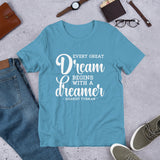 Harriet Tubman Dream Short-Sleeve Unisex T-Shirt - Get Imani Designs