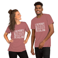 Separated by Color Quote Short-Sleeve Unisex T-Shirt - Get Imani Designs