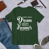 Harriet Tubman Dream Short-Sleeve Unisex T-Shirt - Get Imani Designs