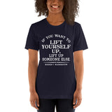 Booker T. Washington Quote Short-Sleeve Unisex T-Shirt - Get Imani Designs