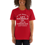 Booker T. Washington Quote Short-Sleeve Unisex T-Shirt - Get Imani Designs