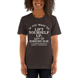 Booker T. Washington Quote Short-Sleeve Unisex T-Shirt - Get Imani Designs