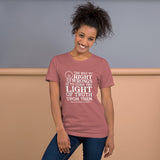 Ida B Wells Light Quote Short-Sleeve Unisex T-Shirt - Get Imani Designs