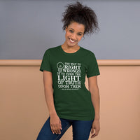 Ida B Wells Light Quote Short-Sleeve Unisex T-Shirt - Get Imani Designs