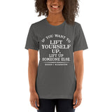 Booker T. Washington Quote Short-Sleeve Unisex T-Shirt - Get Imani Designs